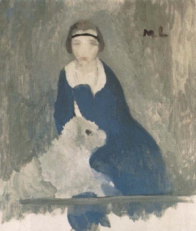 Marie Laurencin Asijici and dog